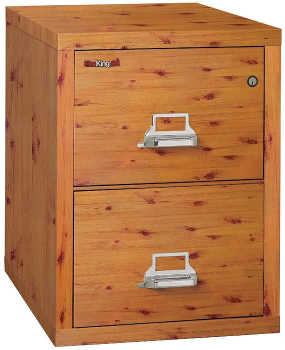 Image of Fireproof File: 2 Drawers, Letter, 18"W, 25"D | 2-1825-C, Designer  NationwideSafes.com