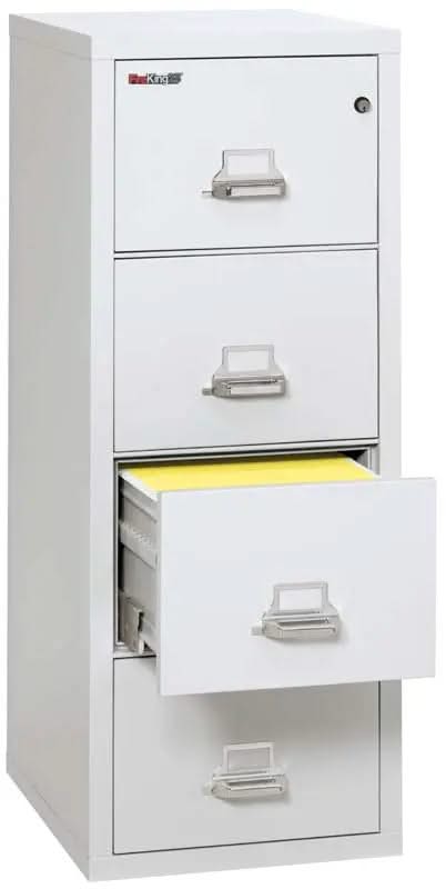Fireproof File: 4 Drawers, Legal, 21"W, 25"D - FireKing 4-2125-C  NationwideSafes.com