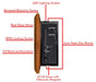 Image of Full-Length Tactical Mirror with Secret Compartment-Item# 12785  NationwideSafes.com