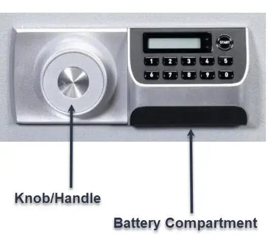 Image of Gardall MS912-G-E: Medium Fire Resistant Safe with Keypad [0.7 Cu. Ft.]--11895  NationwideSafes.com