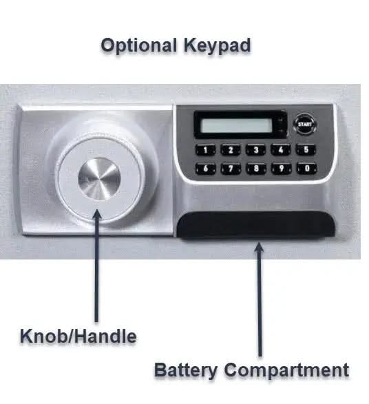 Image of Gardall WMS911 Fire-Resistant Wall Safe-Item# 12935  NationwideSafes.com