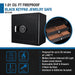 Image of Jewelry Safe w/Keypad & Override Key Lock [1.0 Cu. Ft.], Black --12985  NationwideSafes.com