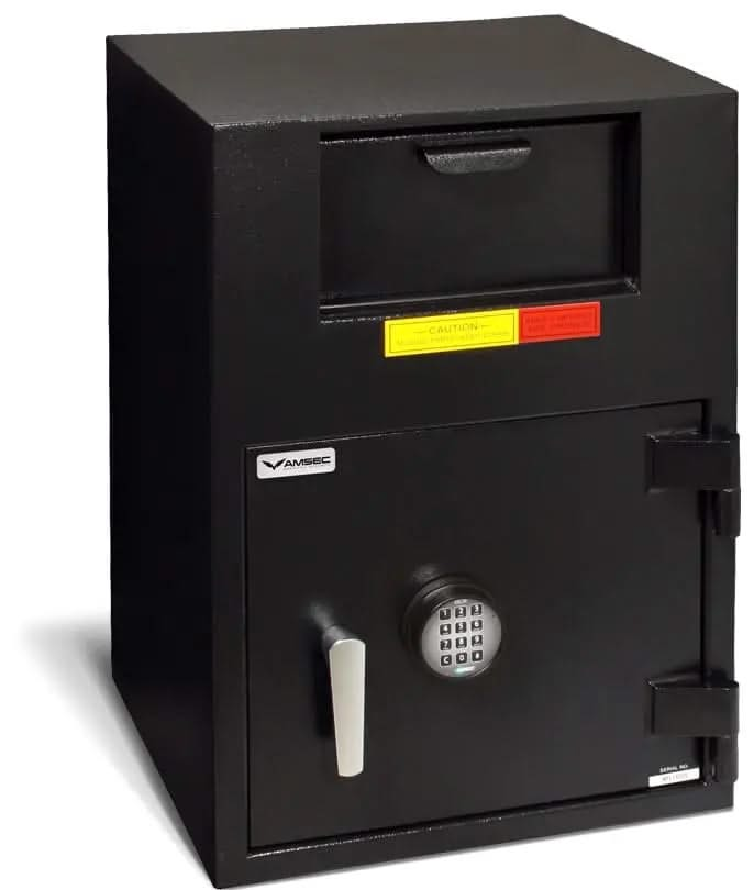 AMSEC BWB-2020-FL: Front Load Drop Safe: Wide Body w/Key-Locking Interior [2.6 Cu Ft] --Item# 9755  NationwideSafes.com