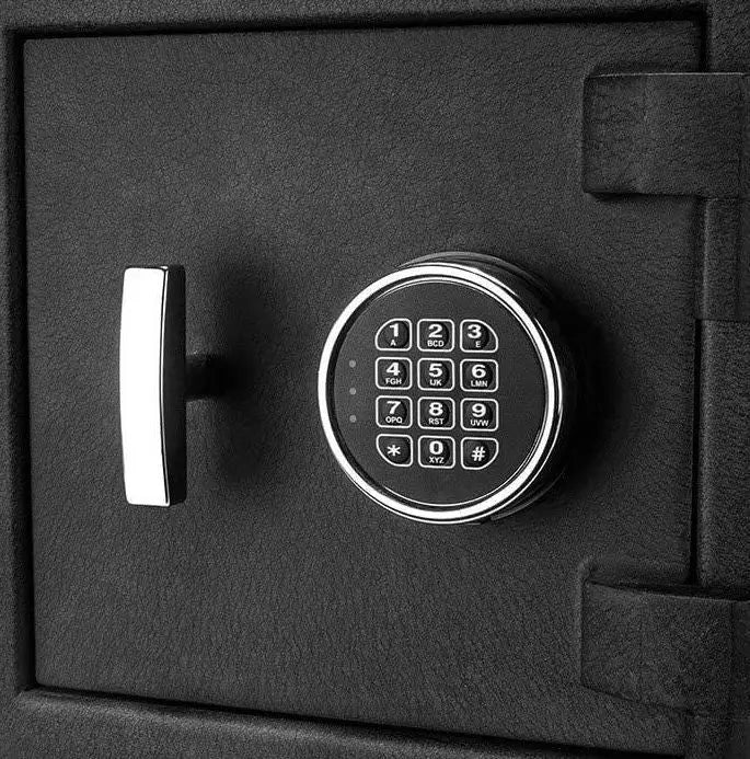 Image of Front Loading Drop Safe w/Keypad & Override Key Lock [1.0 Cu. Ft]--11750  NationwideSafes.com