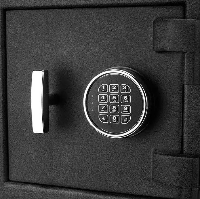 Front Loading Drop Safe w/Keypad & Override Key Lock [1.7 Cu. Ft]--11755  NationwideSafes.com