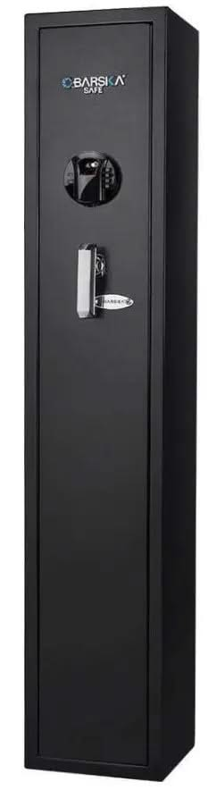 Biometric Rifle Safe w/ Keypad & Override Key Lock [1.8 Cu. Ft.]--11585  NationwideSafes.com