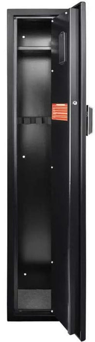 Image of Biometric Rifle Safe w/ Keypad & Override Key Lock [1.8 Cu. Ft.]--11585  NationwideSafes.com