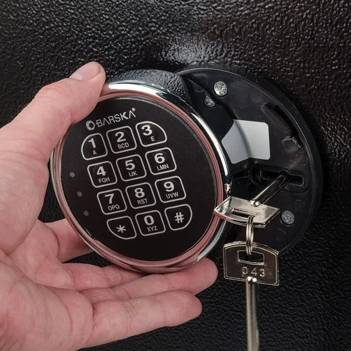 Image of Large Fire/Burglary Safe w/Keypad & Override Key Lock [3.5 Cu. Ft.]--11570  NationwideSafes.com