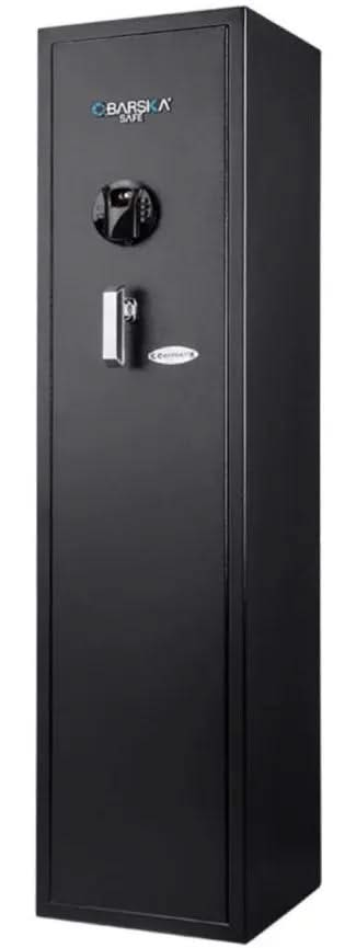 Biometric Rifle Safe w/ Keypad & Override Key Lock [4.3 Cu. Ft.]--11580  NationwideSafes.com