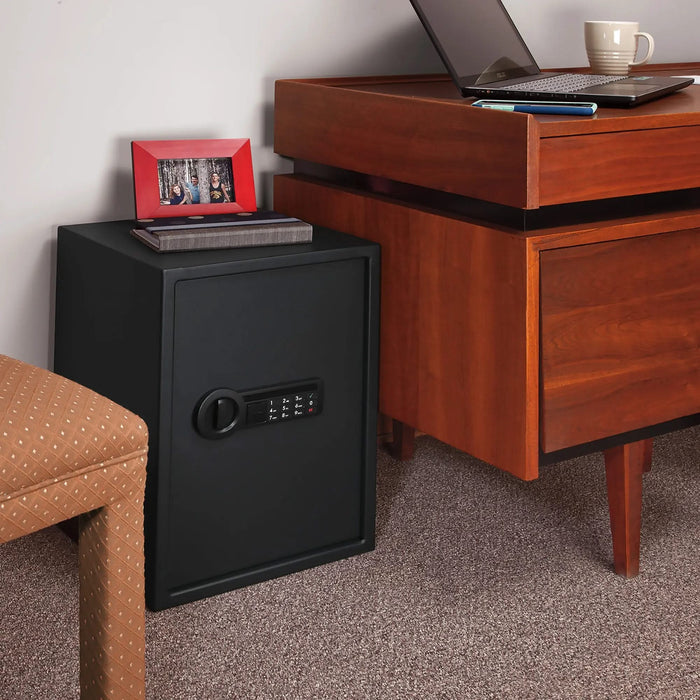 Image of Large Personal Digital Safe With Key Backup-Item# 12880  NationwideSafes.com