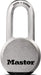 Image of Master Lock Magnum Solid Steel Silver Padlock: Heavy-Duty, Cut Resistant Lock for Outdoor Gates and Sheds-Item# 12585  NationwideSafes.com