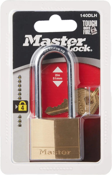 Image of Master Lock Solid Body Padlock: Superior Security for Indoor and Outdoor Use-Item# 12600  NationwideSafes.com