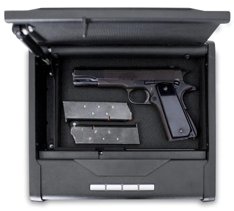 Image of Digital Handgun Safe w/Override Key Lock [0.1 Cu. Ft.]--11645  NationwideSafes.com