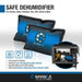 Portable Safe Dehumidifier--11630  NationwideSafes.com