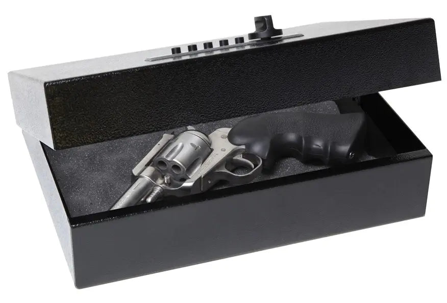 Image of Top Opening Pistol Safe w/ Pushbutton Mechanical Lock--1180  NationwideSafes.com