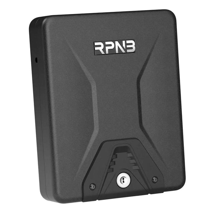 RPNB RP2001 | Steel Security & Handgun Safe, Black Firearm Lock Box--Item# 12075  NationwideSafes.com