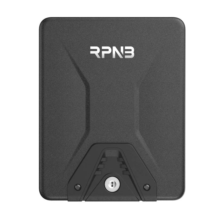 Image of RPNB RP2001 | Steel Security & Handgun Safe, Black Firearm Lock Box--Item# 12075  NationwideSafes.com