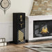 Image of RPNB RPFS10-B | 10-Gun Rifle Safe, Biometric Lock & Keypad, Black, Fire Resistant--Item# 12350  NationwideSafes.com