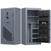 Image of RPNB RPFS30-G | 30 Rifle Capacity Gun Safe, Biometric, Keypad, Gray, Fire Resistant--Item# 12385  NationwideSafes.com