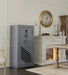 Image of RPNB RPFS30-G | 30 Rifle Capacity Gun Safe, Biometric, Keypad, Gray, Fire Resistant--Item# 12385  NationwideSafes.com