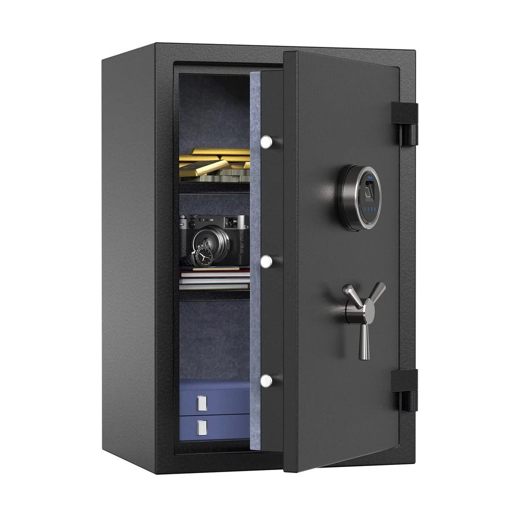 RPNB RPFS66 | Fireproof Safe With Fingerprint Lock and Touch-Screen Keypad, 2.1 Cubic Feet--Item# 12310