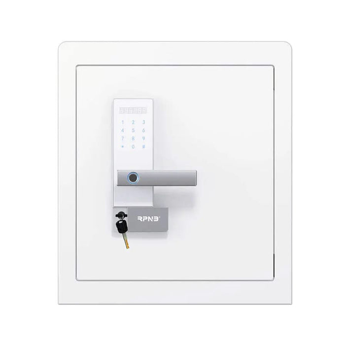 Image of RPNB RPHS45W | White Fingerprint Home Safe with Touch-Screen Keypad, 1.6 Cubic Feet--Item# 12280  NationwideSafes.com