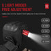 Image of Rechargeable Mini Pocket LED Tactical Flashlight with Clip-On Feature-Item# 12655  NationwideSafes.com