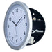 Image of Sleek Wall Clock with Ingenious Hidden Storage Compartment-Item# 12955  NationwideSafes.com