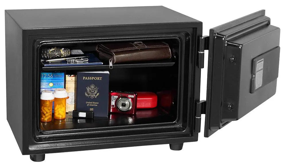 Image of Steel Fire Safe with 1-Hour Fire Rating [0.6 Cu Ft.]--9385  NationwideSafes.com