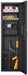 Image of Tall Biometric Wall Safe with Keypad and Backup Key-Item# 12970  NationwideSafes.com