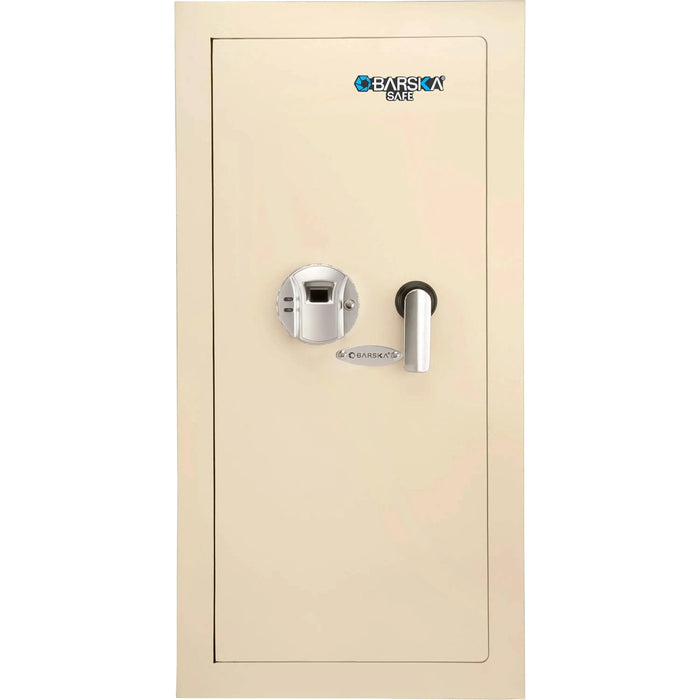 Image of Tall Biometric Wall Safe with Right Swing Door-Item# 12940  NationwideSafes.com