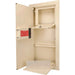 Image of Tall Biometric Wall Safe with Right Swing Door-Item# 12940  NationwideSafes.com