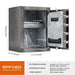 Image of Vintage-Inspired Home Safe with Biometric Lock and Dedicated Jewelry Drawer, 2.6 Cu Ft-Item# 12460  NationwideSafes.com