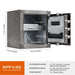 Image of Vintage-Inspired Home Safe with Biometric Lock and Jewelry Organizer, 1.5 Cu Ft-Item# 12455  NationwideSafes.com