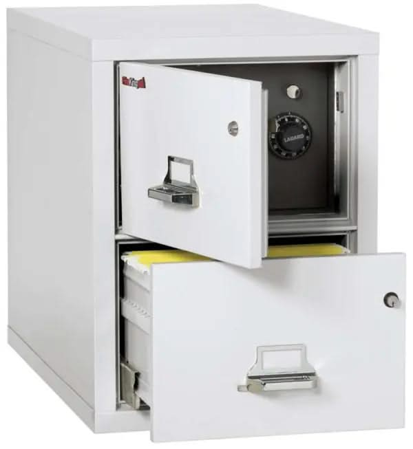 2-Drawer File with Built-In Safe, Fire/Water Rated - 2-2131-C SF  NationwideSafes.com