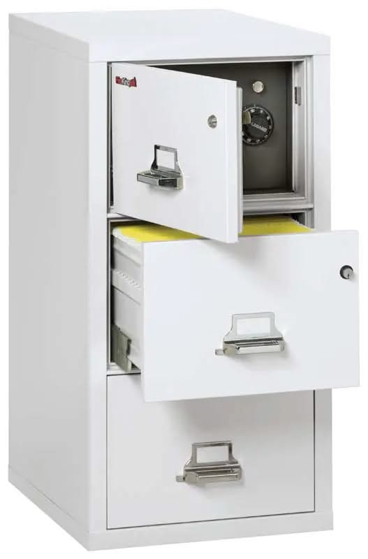 3-Drawer File with Built-In Safe, Fire/Water Rated - 3-2131-C SF  NationwideSafes.com