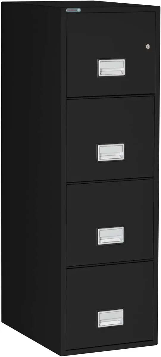 Fire/Water Rated 4-Drawer Letter Size File Cab. (54 x 16.9 x 25)--F30265  NationwideSafes.com