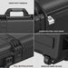 Image of Weatherproof Hard Rifle Case with Customizable Foam Insert-Item# 12520  NationwideSafes.com