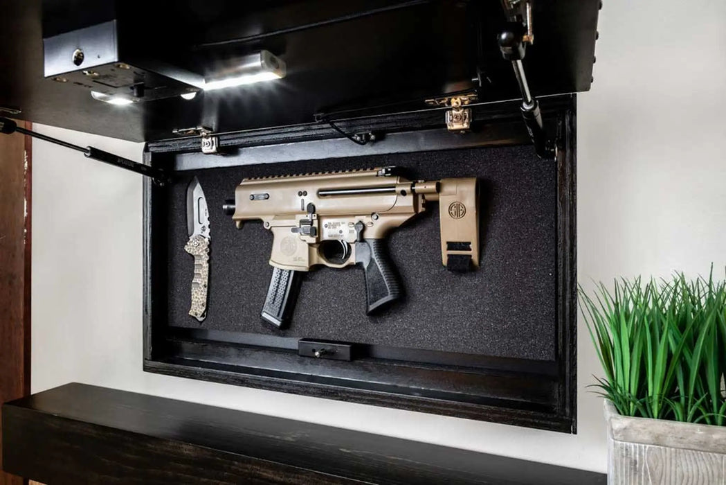 Image of Whiskey Barrel Tactical Flag: Discreet Firearm Storage-Item# 12780  NationwideSafes.com