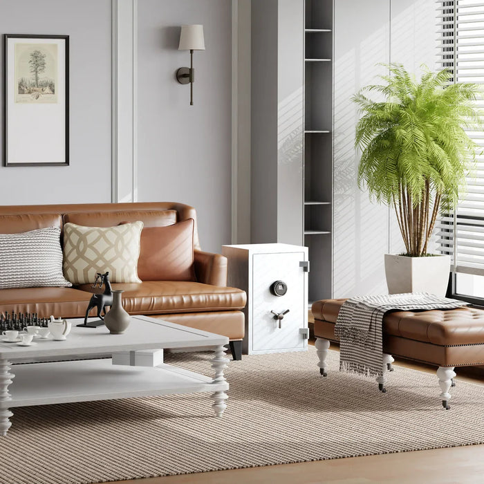 Image of Advanced Fireproof Home Safe with Biometric Security [2.1 Cubic Feet]-Item# 13080-NationwideSafes.com