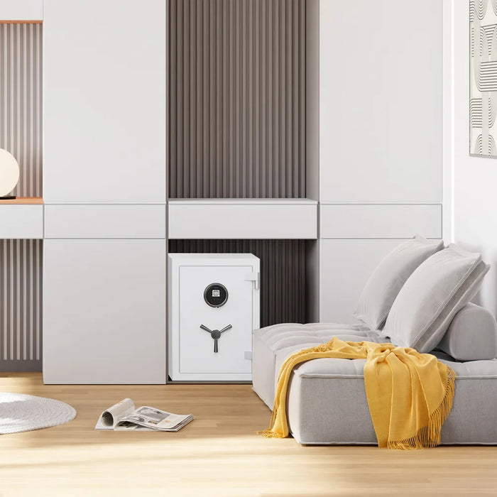 Image of Biometric Fireproof Home Safe with Advanced Security Features [1.3 Cubic Feet]-Item# 13075-NationwideSafes.com