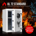 Image of Biometric Fireproof Home Safe with Advanced Security Features [1.3 Cubic Feet]-Item# 13075-NationwideSafes.com