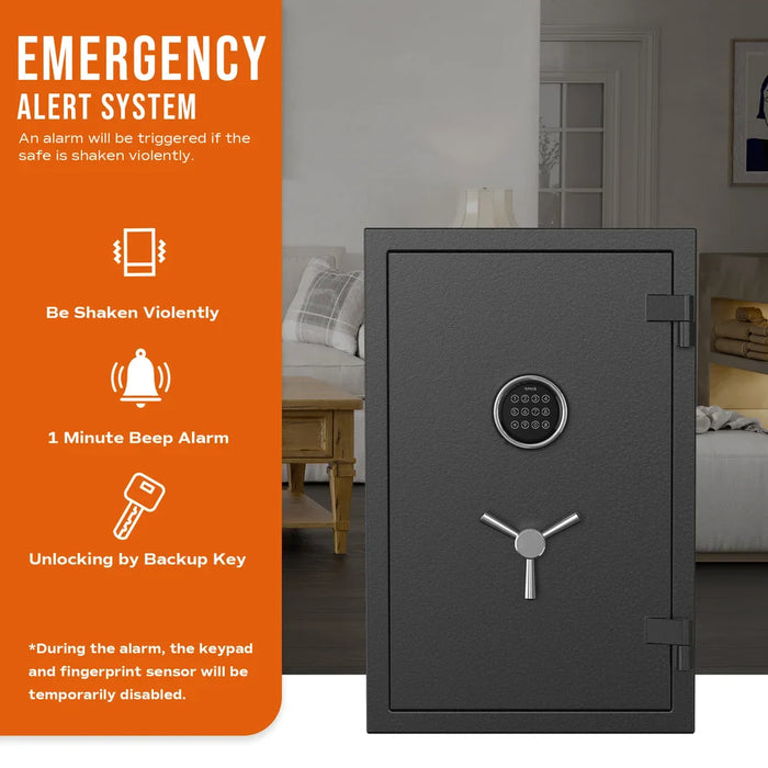 Image of Fireproof Home Safe with Keypad [2.1 Cubic Feet]-Item# 13070-NationwideSafes.com