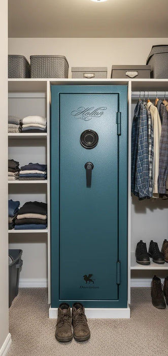 Image of Hollon Dominion 11-Capacity Gun Safe with Dial Combination Lock-Item# 13000-NationwideSafes.com