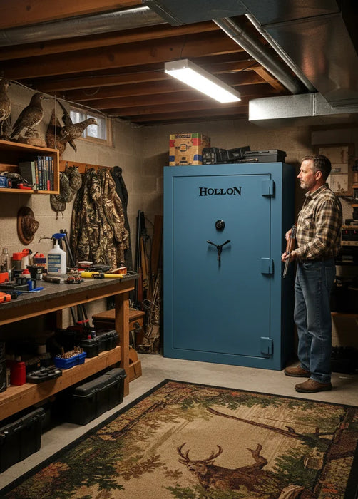 Image of Hollon Dominion 45 Gun Safe: Secure and Fire-Resistant-Item# 13050-NationwideSafes.com