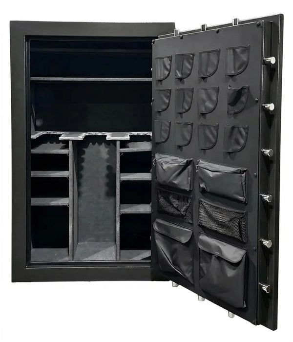 Image of DOM-45E Gray Large Gun Safe for Rifles with 90-Minute Fire Protection and Electronic Keypad [31.3 Cu. Ft.]--Item# 13360