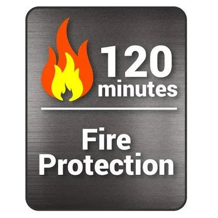 Image of 2 Hour Fireproof Home Safe with Dial Lock and Fire Protection [0.9 Cu. Ft.]--Item# 13135