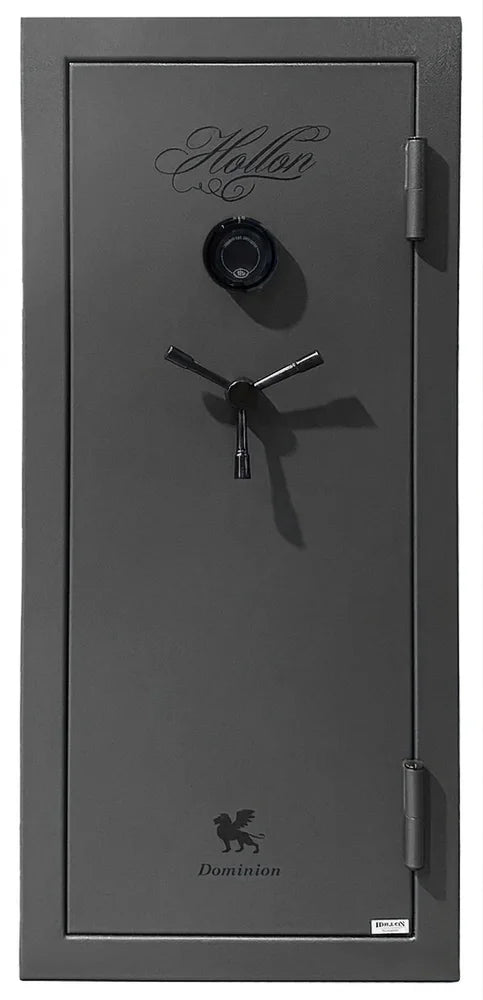 Hollon DOM-16C Gray Dominion 16-Gun Safe with S&G Dial Combination Lock [8.1 Cu. Ft.]--Item# 13335