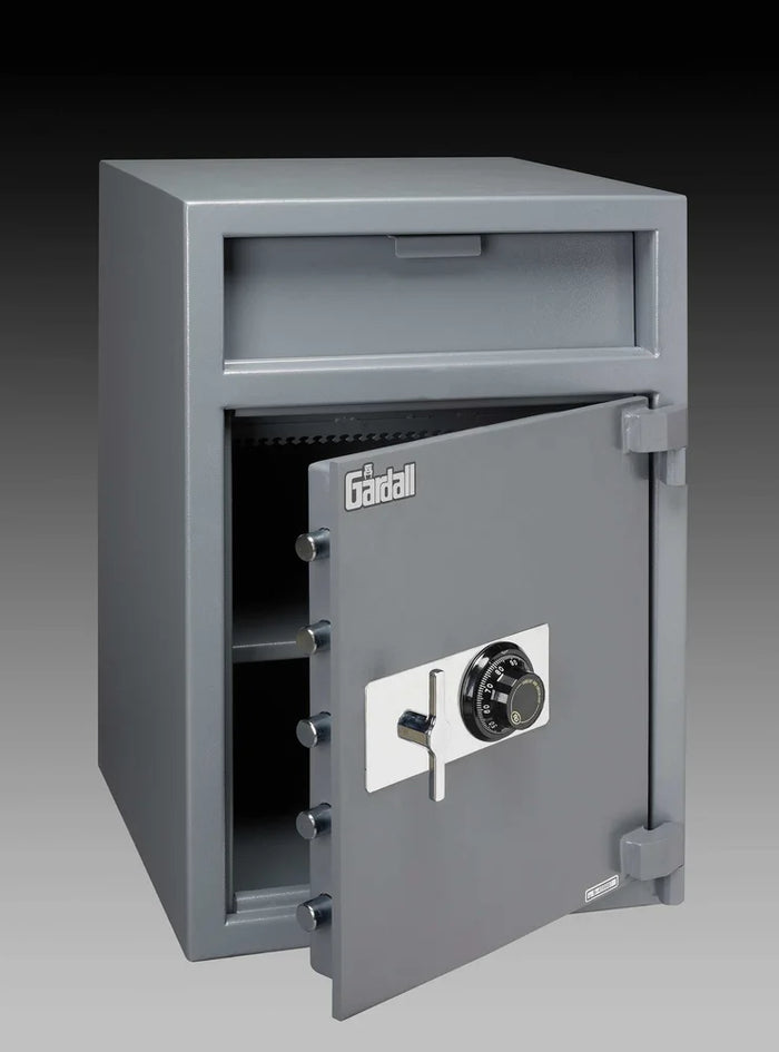 Commercial Light Duty Cash Management and Double Door Drop Safe with Anti-Fish Baffle--Item# LCF3020-G-E