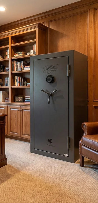 Image of Hollon DOM-16C Gray Dominion 16-Gun Safe with S&G Dial Combination Lock [8.1 Cu. Ft.]--Item# 13335